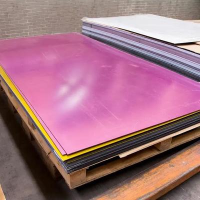 Набор из 2 листов зеркального акрила цвета розового красного, 1/16" (1.5mm) Розовое зеркальное акриловое оргстекло пластиковый лист (Фактический размер 11,875" x 11,875")