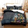 Death's Door Bedding Set Single Twin Full Queen King Size Bed Set Adult Kid Bedroom Duvetcover Sets 3D Print Anime Bed Shee