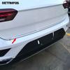 For Volkswagen VW T-ROC TROC 2018-2024 2025 Stainless Steel Rear Trunk Lid Tail Door Handle Strip Trim Accessories Car Styling