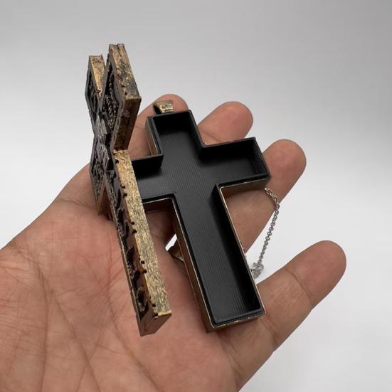 Ожерелье с секретным отделением, ожерелье с подвеской в форме персонажа «Десять», игровое ожерелье ручной работы, напечатанное на 3D-принтере