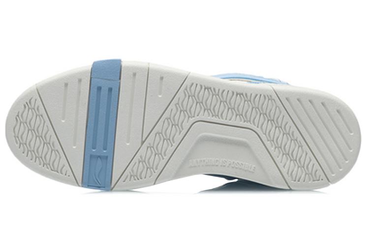Li Ning Кеды Superwave Canvas Hi 'Белый Синий' Женские AGCQ204-3