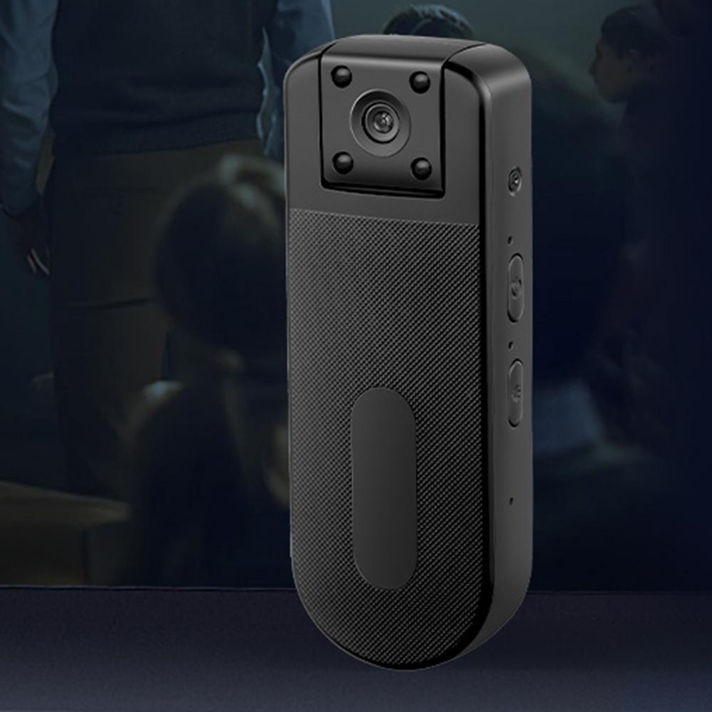 Мини-камера на тело HD 1080P с вращающимся на 180° объективом, Wi-Fi, носимая, видеорегистратор для спорта, велосипеда, улицы, с ночным видением