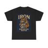 Iron Mind Before Matter Graphic T Shirt Vintage Tiger Unisex Heavy Cotton Tee