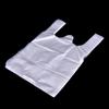 52Pcs 20*30Cm Plastic T-Shirt Retail Shopping Supermarket Bags Handles Packaging,