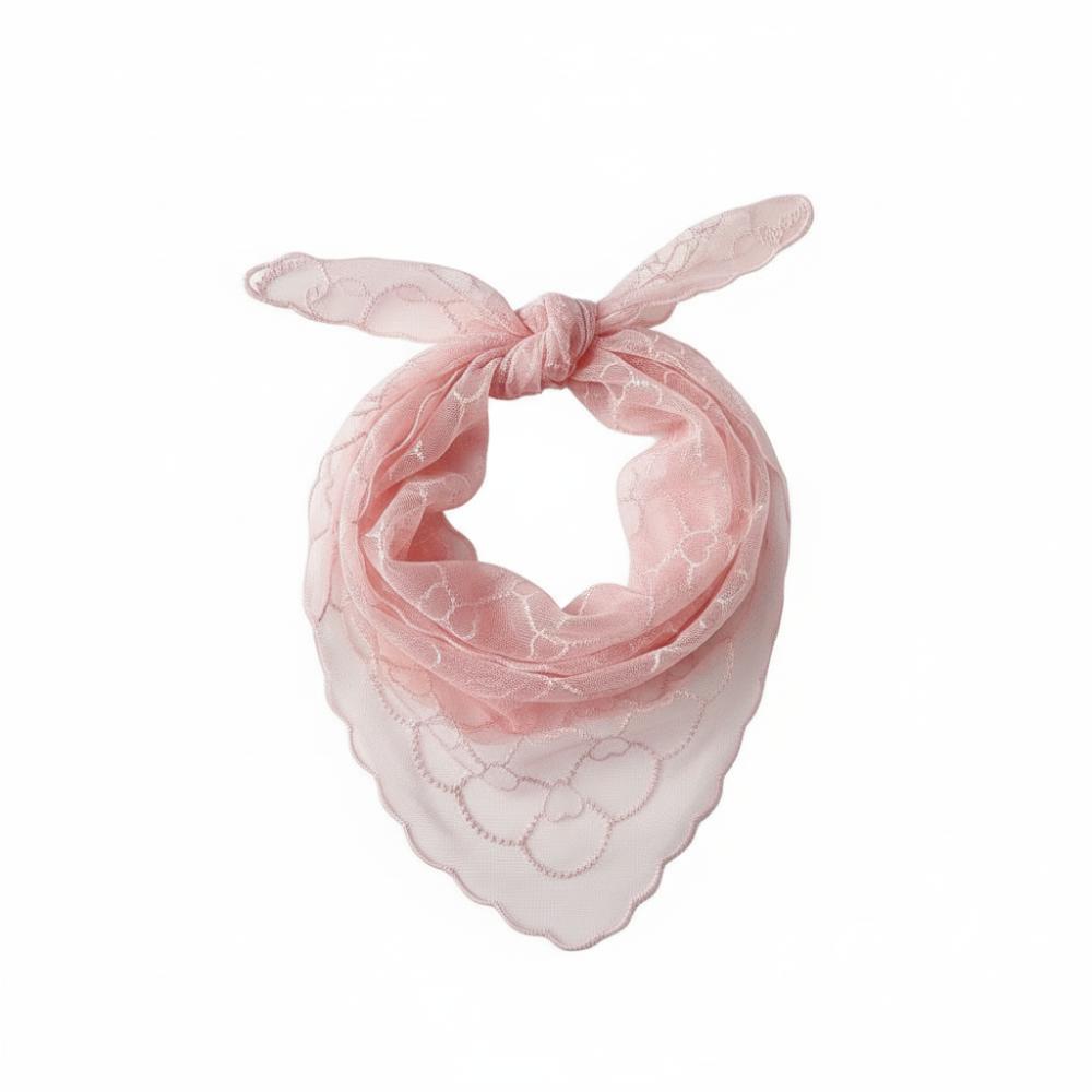 Vintage Lace Flower Hair Scarf Cute Sweet Headscarf Casual Headband  Photography