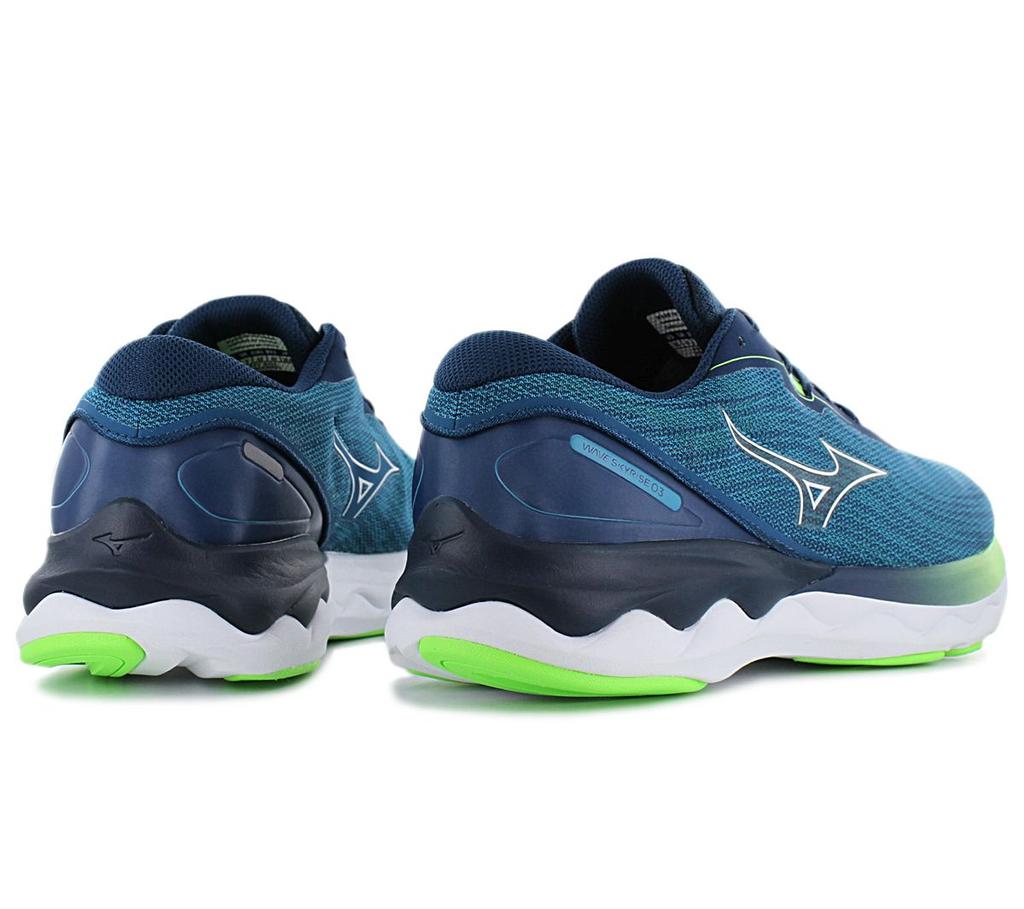 Mizuno Wave Skyrise 3 - Мужские кроссовки синие J1GC220901 ОРИГИНАЛ