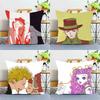 1 шт. Наволочка для подушки Paradise Kiss Манга Квадратная для спальни, дивана, отдыха, комфорта, подушка для автомобиля, дома, Декор, Наволочка 40x40