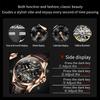 JINSHIDUN New Business and Leisure Men's Watch Tusso Multi -function Fully Automatic Mechanical Complex High -end Watch High -end Watch