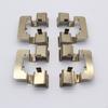 4Pcs Rear Brake Pad Fitting Kit, Anti Rattle Clips ,109-1781 Shim Solid Discs for Bpf1781A