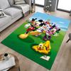Mickey Friends Adventure Carpet For Playroom Bedroom Living Room Sofa Home Decorkids Game Area Rug Nonslip Floor Mat