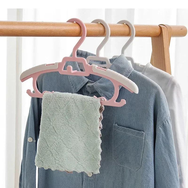 5/10/20pcs Baby Hangers Kids Room Drying Racks Non-slip Children Storage Hangers For Clothes Rack Closet Organizer for Clothes