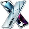 Thick Shockproof Silicone Clear Phone Case For Motorola Moto G200 5G G100 G60 G30 G20 G10 G71 5G G51 Protection Case Back Cover