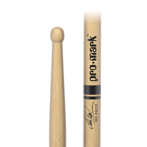 PROMARK Ian Paice Signature Series Hickory Wood Tip Drumsticks, TX808LW (409 X 14.7mm)