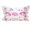 MORIPiLO (Morishita) Silk Touch My Melody Sanrio Characters Pillowcase, Silky Touch, Ruffled, Washable, 43x63cm, Pink, 405846