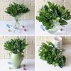 1 букет искусственная трава пластиковые растения комната офис дом сад бонсай декор