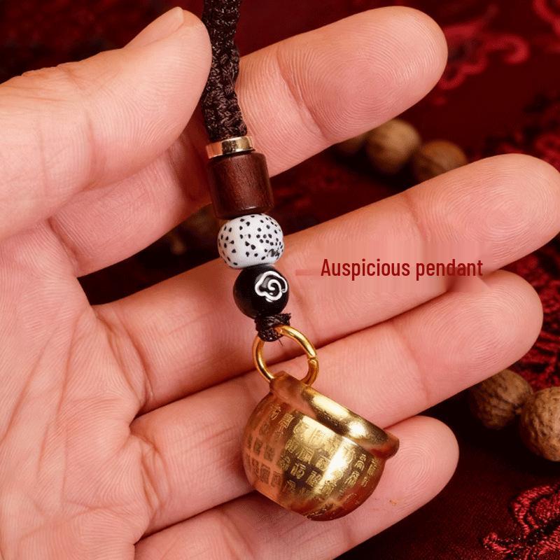 Брелок-подвеска «Год Змеи. Банка Байфу»: Подвеска Фу Лу Гуа, привлекающая богатство