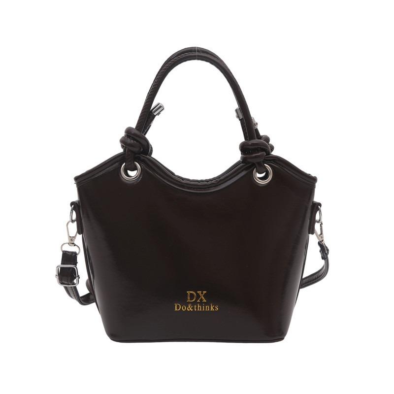 Новая простая и популярная маленькая сумка женская весенне-летняя универсальная модная сумка-мессенджер повседневная портативная сумка-ведро