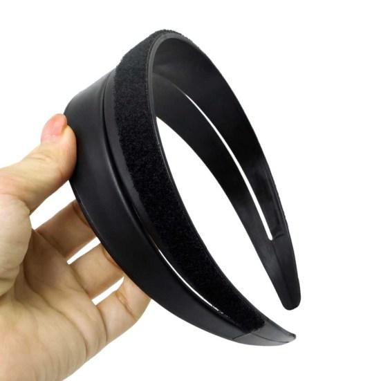 Женская повязка на голову Bump-it Up Широкий обруч для волос Добавляет объем Естественный подъем Повязка для волос Вечеринка Легкий Мягкий Аксессуар для волос