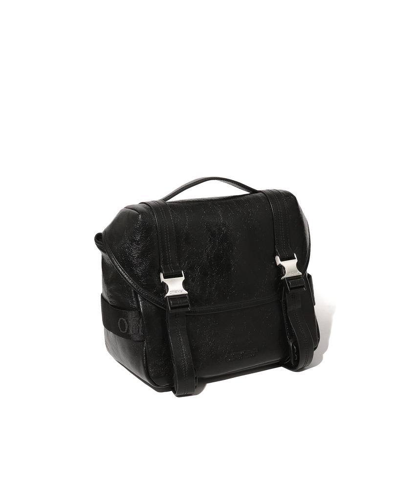 Off-White Camera Shoulder Bag S Leather (Black)