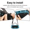 For JBL Charge 6 Speaker Silicone Case with Shoulder Strap Portable Travel Soft Cover Silicone Protective Cover Shell