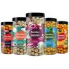 Roasted & Flavoured Healthy Makhana Snacks - Minty Pudina, Peri Peri, Tangy Tomato, Cream & Onion, Himalayan Salted | (Combo Pack of 5, 90 G Each)