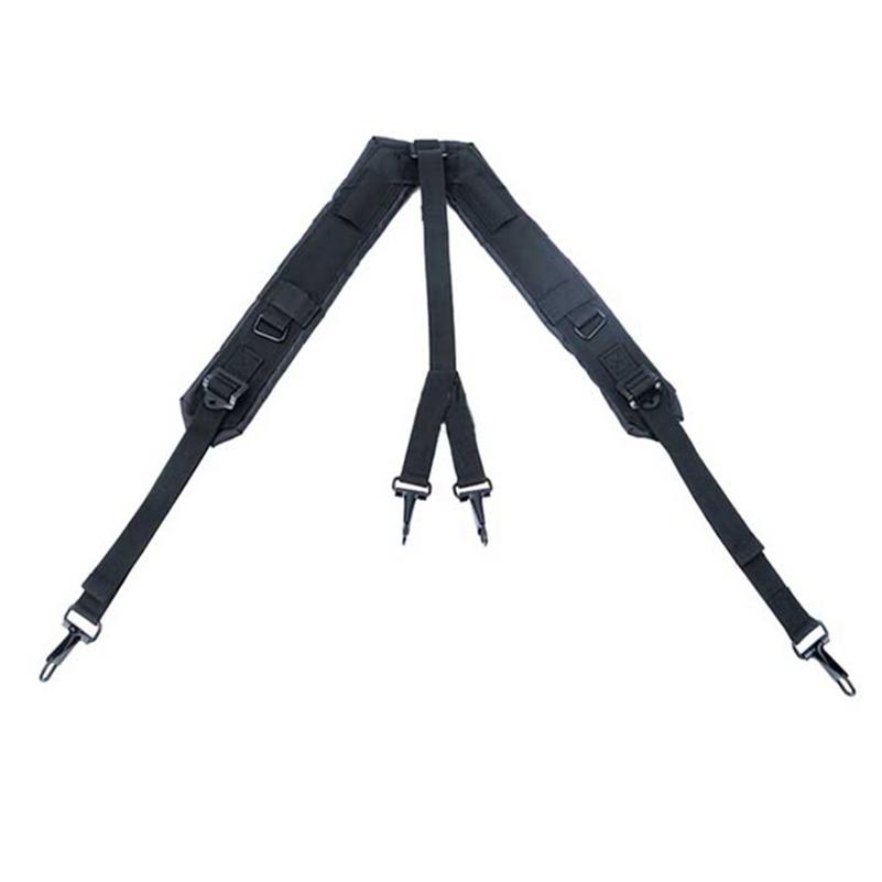 Наружный ремень Многоцелевой поясной уплотнитель Несущий двойной плечевой ремень Нагрудный ремень