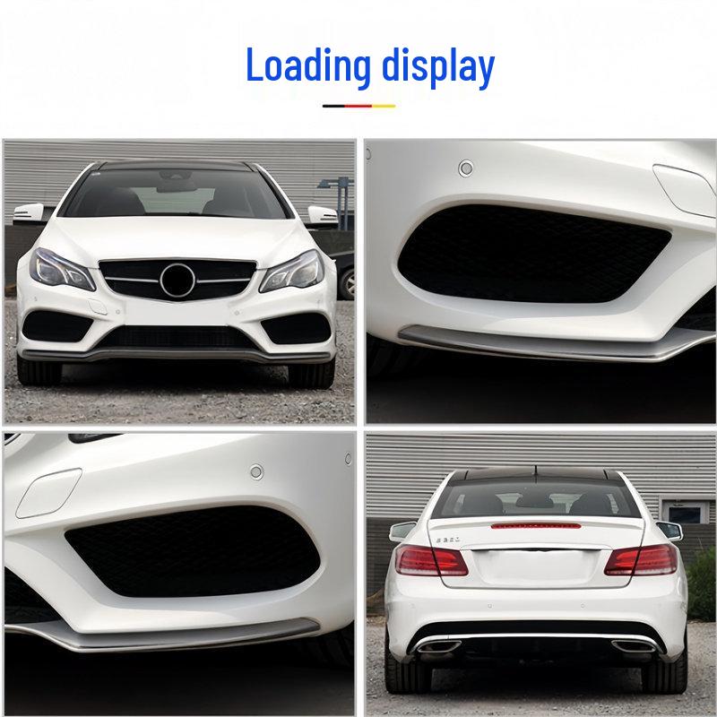 W212 Mercedes E-Class Передний бампер Хромированная накладка E200 E320 E260 E400