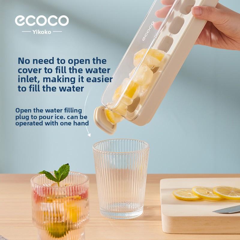 Press-type Silicone Ice Tray Mold Household Small Freezing Ice Cube Mold Easy Release Ice Cube Tray