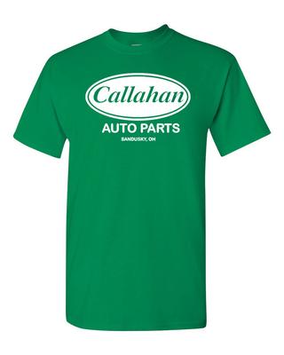 Callahan Auto Parts Sandusky, Ohio - Смешная футболка из фильма "Томми Бой" - Мужская футболка с юмором - Унисекс футболка