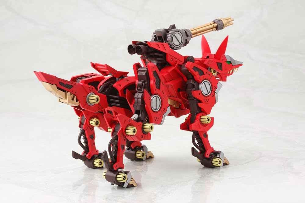 Kotobukiya HMM ZOIDS Fire Fox Marking Plus Total Length 240mm Scale Plastic Model RZ-046 Ver. Approx. 1/72