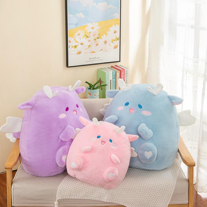 Дан Данг кукла плюшевая игрушка мультяшная подушка-игрушка дракон спящая кукла супер мягкий короткий плюш