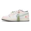 Jordan Air Jordan 1 Износостойкие Износостойкие Низкие Винтажные Баскетбольные Кроссовки Женские Пастельно-Розовые 553560-044(Команда24-)