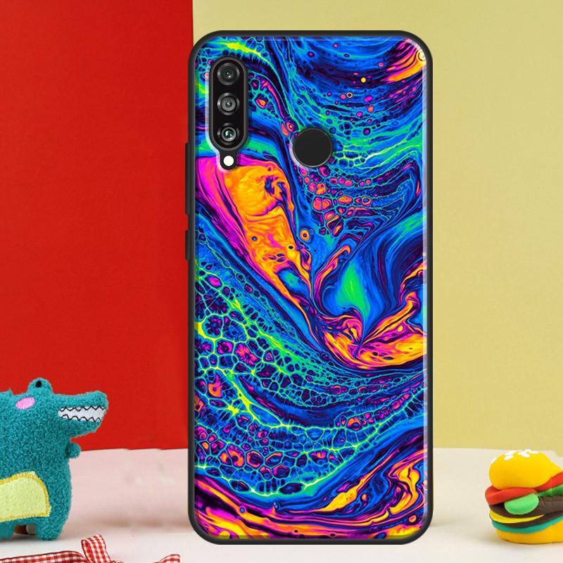 Психоделическое триповое абстрактное искусство Для Huawei Nova 12s 12i 11i 8i 9 10 SE Y91 Y90 Y60 Y70 Y72 Y61 P20 P40 P30 Lite P60 Pro Чехол