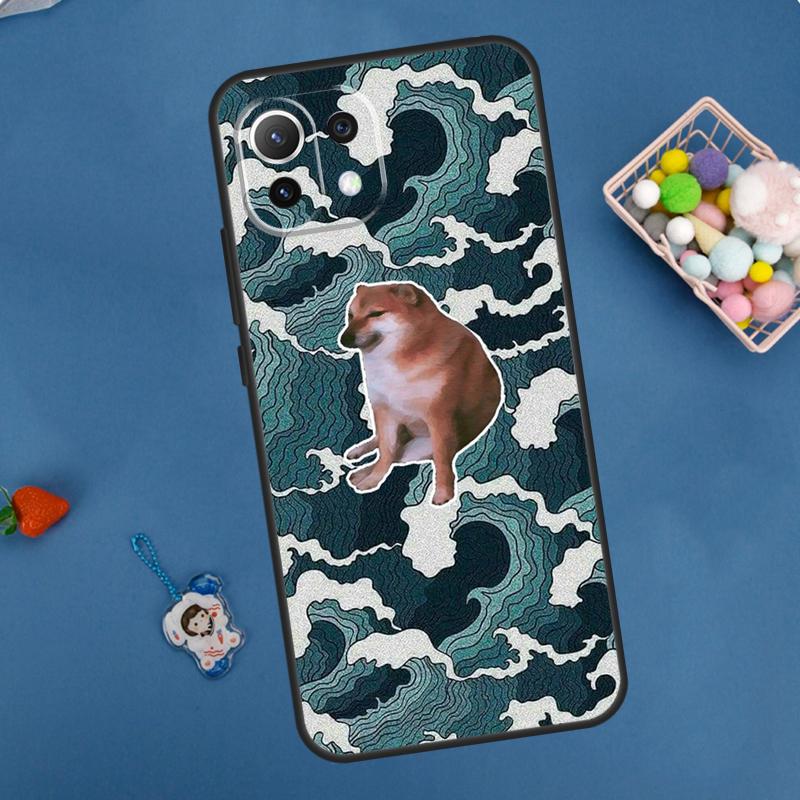 Doge Case For Xiaomi 13 14 15 Ultra 11T 12T 13T 14T Pro POCO X7 Pro X3 X5 X6 M6 F5 F6 Pro Cover
