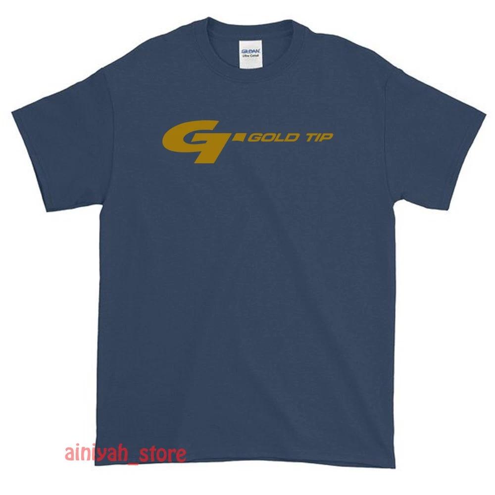 New Gold Tip Arrow Logo Men's Funny T shirt USA Size S-XXL