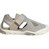 adidas Terrex Captain Toey 2.0 Удобные Универсальные Нескользящие Прочные Сандалии с низким верхом Детские Сандалии Бежевые JI1363