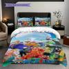 One Piece Luffy Poster Set Bedding 1 Duvet Cover 2 Pillowcase Without Core Bedding Set Duvet Cover And Pillowcase Soft And Comfortable