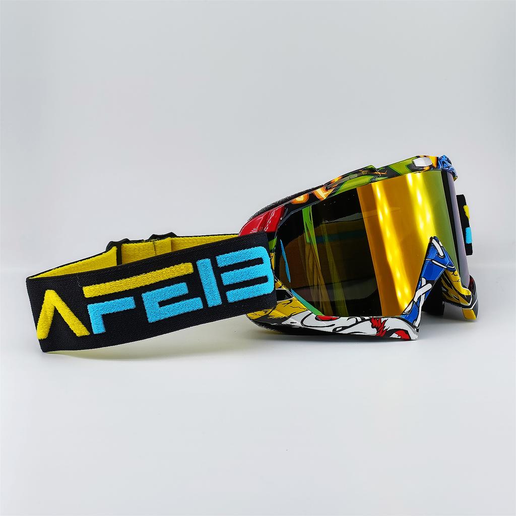 NAFEIB Очки для мотокросса Мужские очки для мотоциклистов Очки для езды на велосипеде Женские солнцезащитные очки для мотокросса Аксессуары для мотоциклов