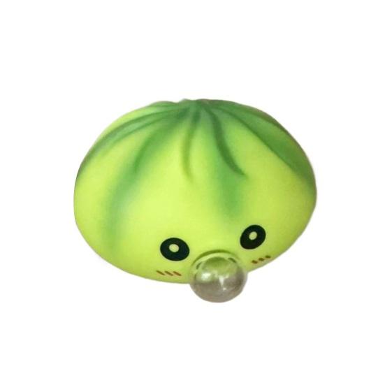 Мультяшная игрушка-пельмень для выдувания мыльных пузырей, паровой пирожок, сенсорная пищалка, фиджет-игрушка, средство для снятия стресса, инструмент для упражнений рук, релаксации