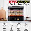 220V 5 Layers Kitchen Professional Food Dehydrator Fruit Vegetable Herb Meat Drying Machine Household Food Dryer