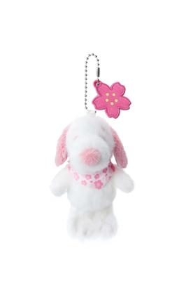 Ключница-брелок Sekiguchi Peanuts Snoopy Маскот Сакура 685851 В15xШ10xГ9.5см
