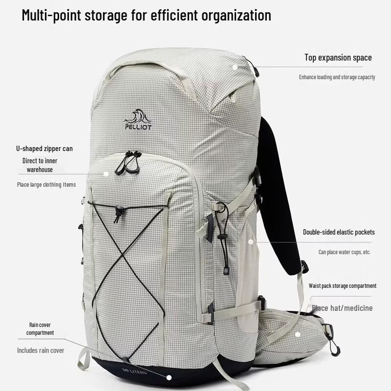 Pelliot 38L Outdoor Hiking and Camping Backpack