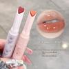 Водно-легкий блеск для губ Зеркальный глиттер Тинт для губ Стойкий Увлажняющий Помада-карандаш в форме сердечка для макияжа губ Косметика