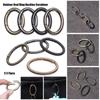 Bottle Hooks Camping Hiking Spring Oval Rings Handbags Clips Outdoor Carabiner Bag Belt Buckles