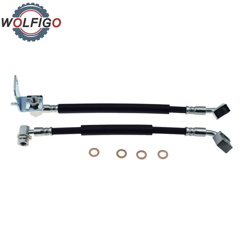 2Pcs Front LH & RH Brake Hydraulic Hose for Ford Explorer Ranger Mazda B3000 B4000 Mercury Mountaineer 8L5Z2078L 8L5Z2078R