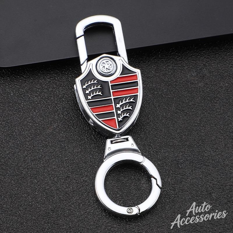 AAX1 Car Bottle Opener Keychain Corkscrew Keyring For Porsche Cayenne Panamera Macan 911 Taycan Boxster Cayman 918 Pajun Accessories