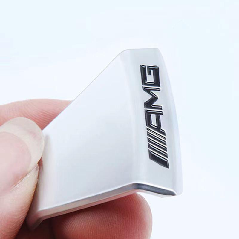 Car Steering Wheel Logo Trim Stickers Decals Badge Accessories For Mercedes Benz AMG GLE GLS CLA CLE GLC CLS GLA W223 W213 W206 BI1
