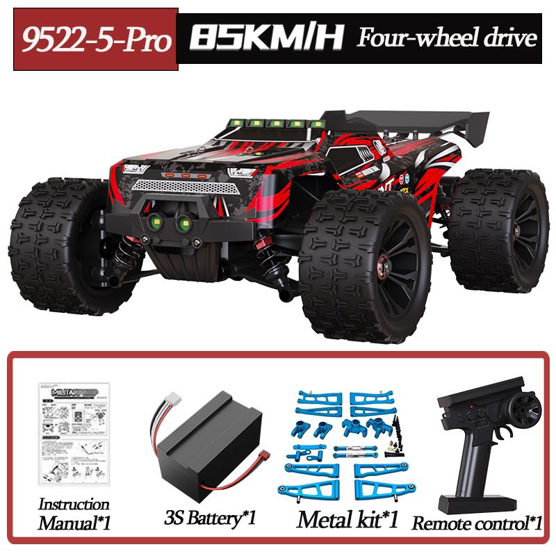 9522PRO 85 км/ч Высокоскоростной RC Автомобиль Бесколлекторный Полный Привод Внедорожный Дрифт 1:16 Профессиональный гоночный автомобиль 9522 50 км/ч Игрушка для мальчика