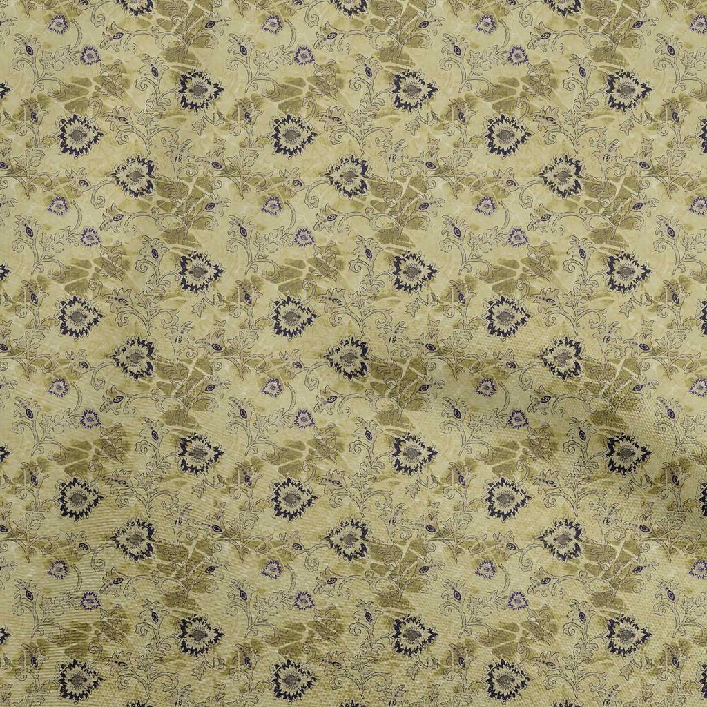 oneOone Cotton Flex Gray Fabric Batik Dress Material Fabric Print Fabric By The Yard 40 Inch