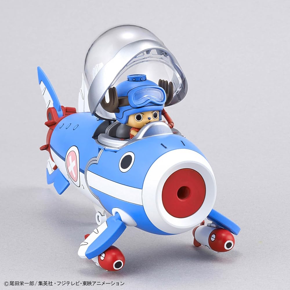 Bandai Spirits One Piece Чоппер Робо 3 и 5 Пластиковая модель-конструктор с цветовой кодировкой Подводная лодка и Кран
